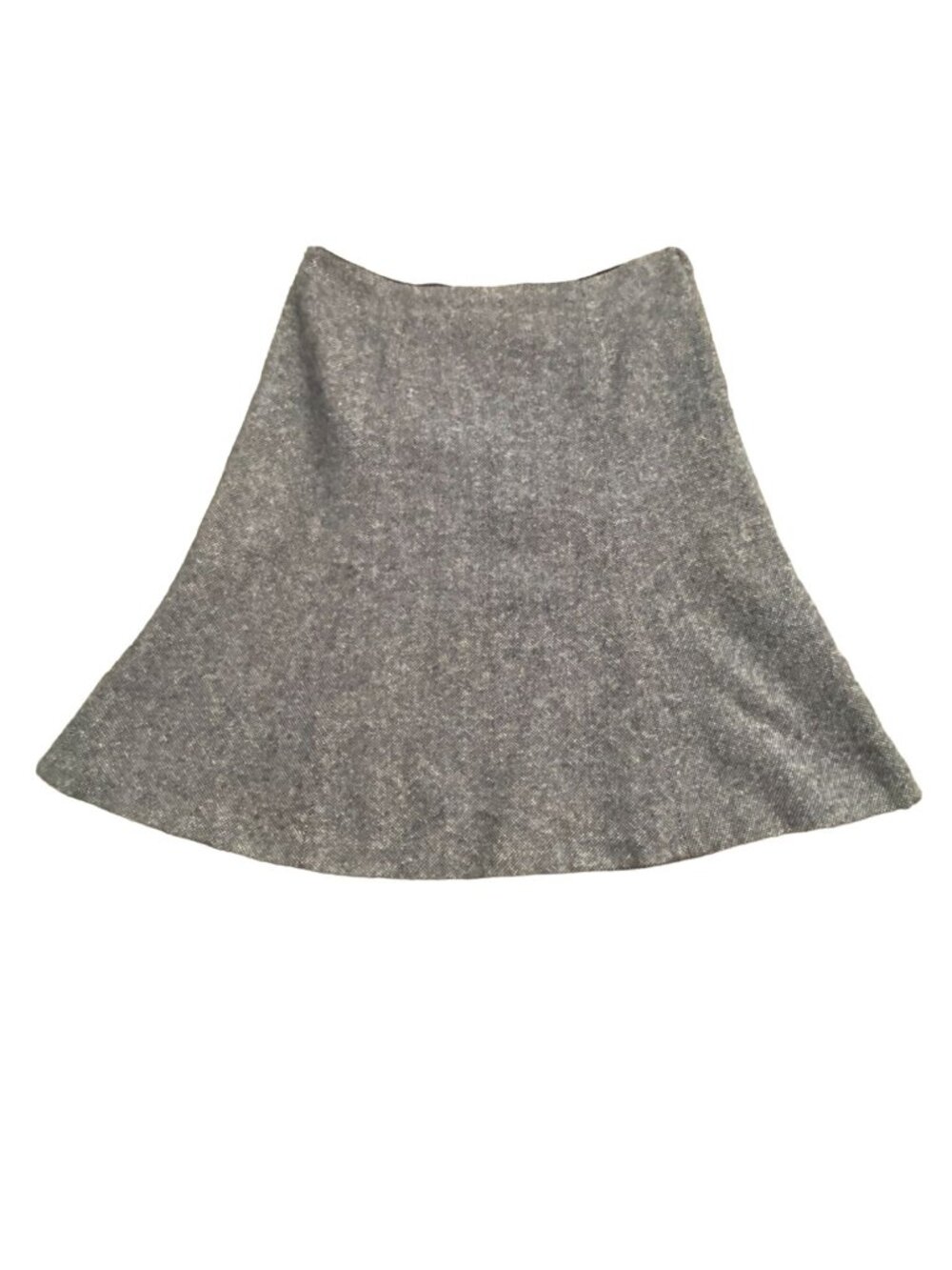 Gap Tweed Flare Bottom Midi-Skirt-Black/White/Gray-Size 8-GUC